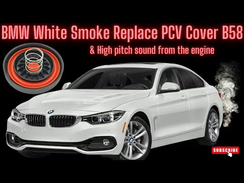 White Smoke BMW B58 PCV Valve Cover Kit if you have a loud whistle or white smoke #bmw 11127645173