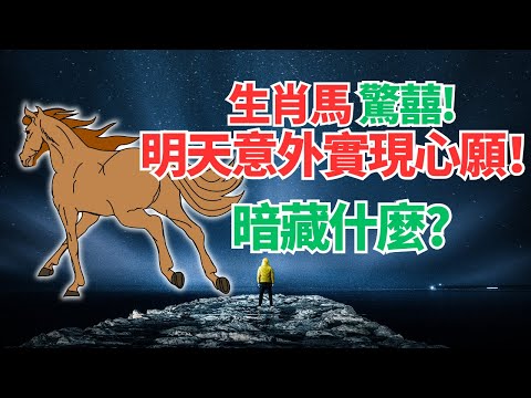 命理推算：生肖馬，明天吉星高照，喜事突然來家，實現一個大心願！這驚喜太意外，必看！ #2024年屬馬運程 #2024生肖馬運勢 #2024属马运势 #2024属马运程