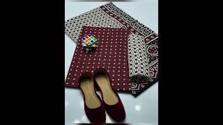 Cotton Lawn Ajrak Dresses Culture Day Dresses New Collection Free Khussa