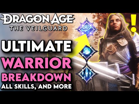 Should You Play The WARRIOR Class In Dragon Age The Veilguard? (All Abilities & Skill Tree, etc)