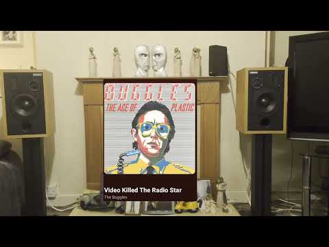 VIDEO KILLED THE RADIO STAR - THE BUGGLES. Tweaker Man's speaker isolation feet review in comments.