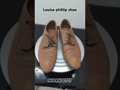 Louis Philippe leather shoe restored. #louisphilippe #leather #shoes #restoration