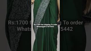 Jimmy choo saree To order WhatsApp8121875442 #jimmychoo #onlinesarees #saree#pattusarees