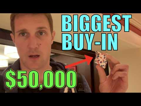 I CRUSH $50,000 SUPER HIGH ROLLER!! BIGGEST Buy-in Of My Life! Must See! Poker Vlog Ep 294