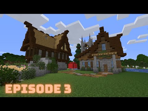 1.16 Survival Let's Play! (Episode 3) Building a Library!