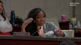 Nancy Mace challenges Jasmine Crockett to 'take it outside' during heated congressional hearing