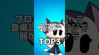 【ブロスタ】登場した時にマジで弱かったキャラTOP3！