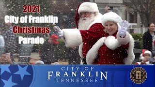 Christmas Parade 2021 - City of Franklin