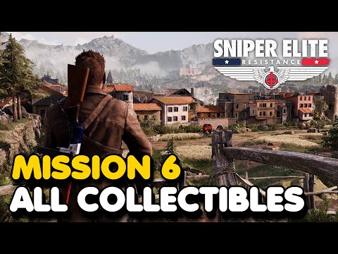 Sniper Elite: Resistance - Mission 6 All Collectibles & Alternate Starting Locations