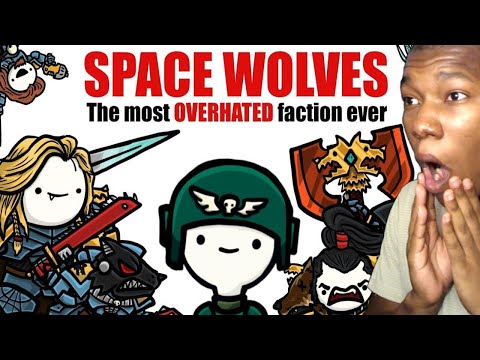 Space Wolves: The MOST OVERHATED Faction in 40k | Warhammer 40k Lore REACTION