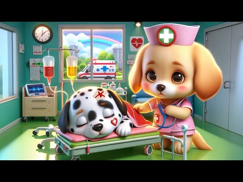 Paw Patrol Ultimate Rescue | MARSHALL Is Cared For By Nurse SKYE , Please WAKE UP?! | Rainbow 3