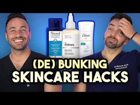 Ketoconazole for Hair Growth, Glycolic Acid for KP, and Deodorant Hacks | Doctorly DEBUNKS Hacks