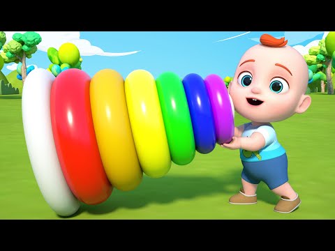 Leo Plays with Stacking Rings | Leo Kids Songs & Nursery Rhymes