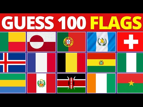 Guess 100 Countries By Flags: Explore National Symbols!