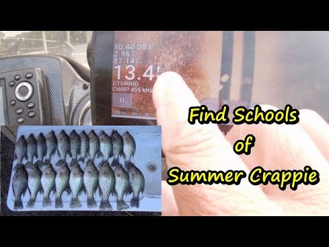 How to Catch Loads of SUMMER Crappie!!!