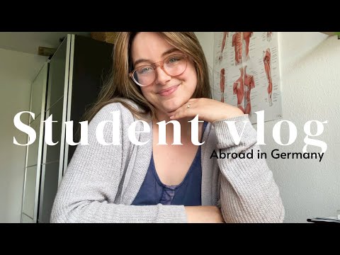 Student VLOG | studying for finals in my second language | Study with me