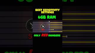 6gb ram free fire sensitivity settings 2024 |⚡best sensitivity for free fire 6gb ram #freefire