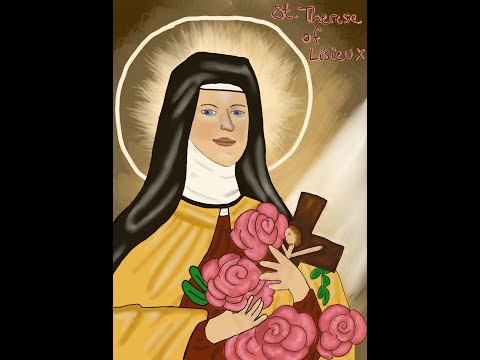 St Therese of Lisieux Speedpaint