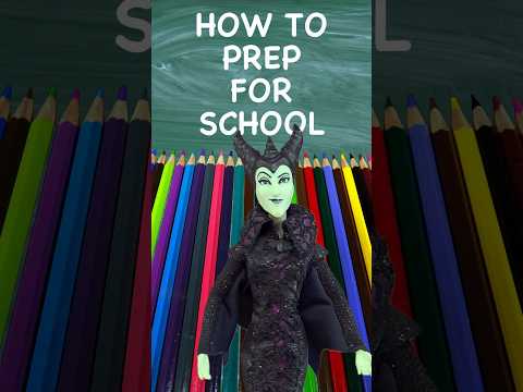 How to PREP for SCHOOL (Witch-style) #backtoschool #kidtimestorytime #howto #kidsvideos #kidshorts