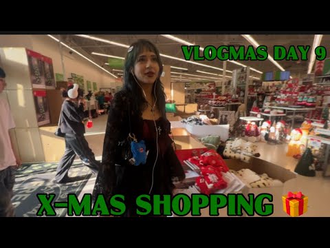 Christmas shopping | VLOGMAS DAY 9 ☃️