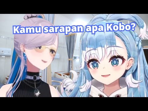 Menu Sarapan Rumah Sakit Reine Pagi Ini | Pavolia Reine & Kobo Kanaeru Hololive ID