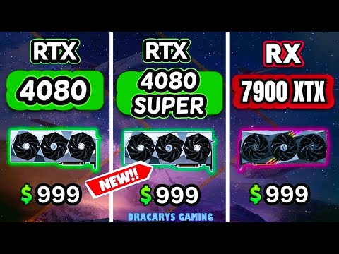 RTX 4080 Super vs RX 7900 XTX vs 4080 - Test in 13 Games [4K] ⭐⭐⭐⭐⭐