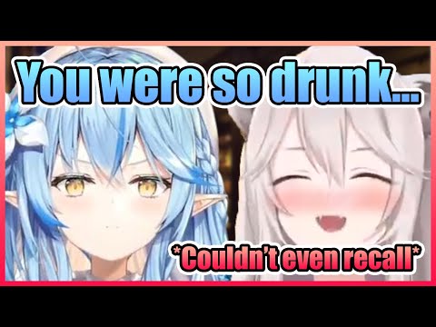 Botan Got So Drunk and Lamy Had to Clean Up After Her【Hololive】