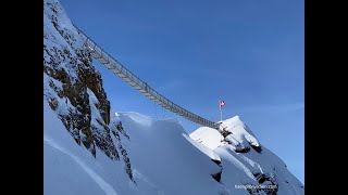 Haengebruecke Peak Walk, Schweiz, Waadt,  Les Diablerets