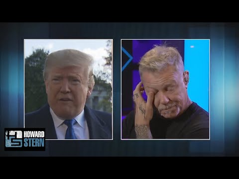 Metal Trump Brings James Hetfield to Tears