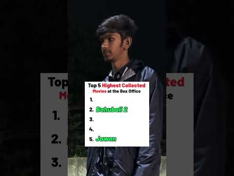 Top 5 collected Indian movies 🎥 🔥 #pushpa2 #top5 #public #quiz #challenge #indianfilms #kgf2