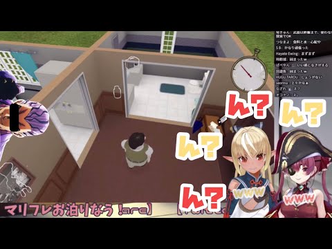 【マリフレ】スタンド攻撃を受けるマリフレwww【ホロライブ切り抜き】