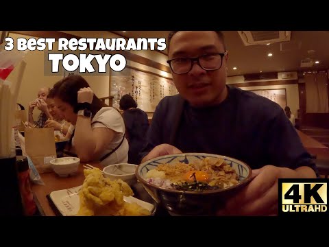 3 BEST RESTAURANTS TO EAT IN TOKYO JAPAN 2025 FOR FIRST TIMERS!! 🇯🇵[4K]