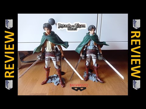 Attack on Titan Banpresto Master Stars Piece the Eren & Levi Review