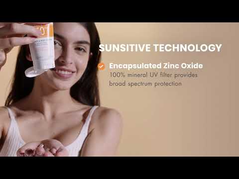 Mineral Sunscreen Face & Body Lotion SPF 50 | SUNSITIVE Technology