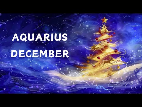 AQUARIUS DECEMBER TAROT CARD READING PREDICTIONS