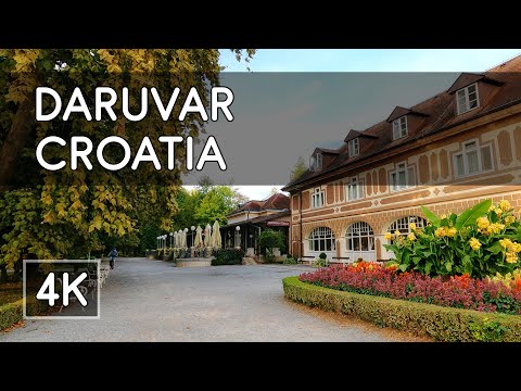 Walking Tour: Daruvar, Croatia - 4K UHD Virtual Travel