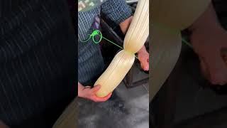 Sugar melon candy production process