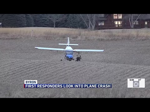 Small plane makes emergency landing in rural Byron