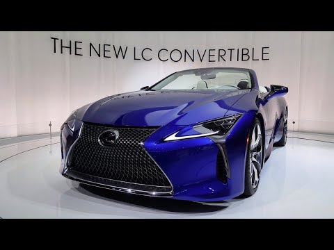 All-New 2021 Lexus LC 500 Convertible Debuts @ LA Auto Show