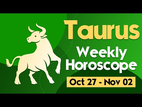 Taurus Weekly Horoscope: October 27 to November 02, 2024