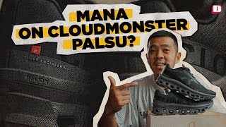 REAL OR FAKE? ON-RUNNING CLOUDMONSTER COMPARISON