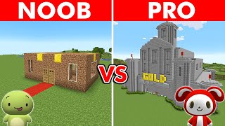 Minecraft NOOB vs PRO: GOLD FACTORY BUILD CHALLENGE