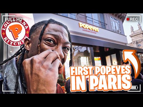 1st Popeyes in Paris!