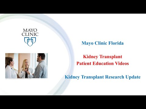 Kidney Transplant Research Update