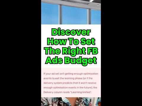 Master Your Facebook Ad Budget: Achieve Optimal Results with This Guide!