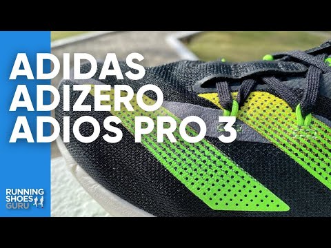 Adidas Adizero Adios Pro 3 - Efficient, Soft Marathon Shoe