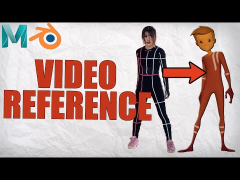 How to use video reference for Animation