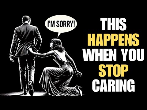 What Happens When You Stop Caring | Stoicism