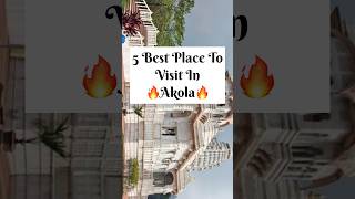 Akola❤️5 Best places #travelvlog #akola #tourism #shortvideo #shorts