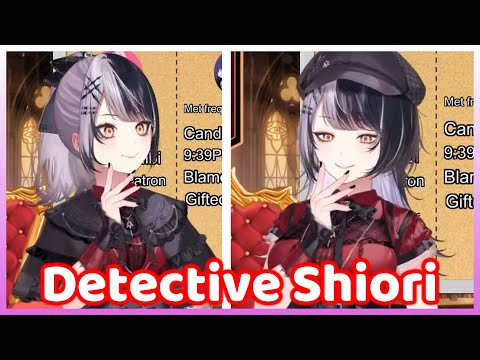 Ponytail Shiori is TOO CUTE in Her New Detective Outfit! (Hololive)